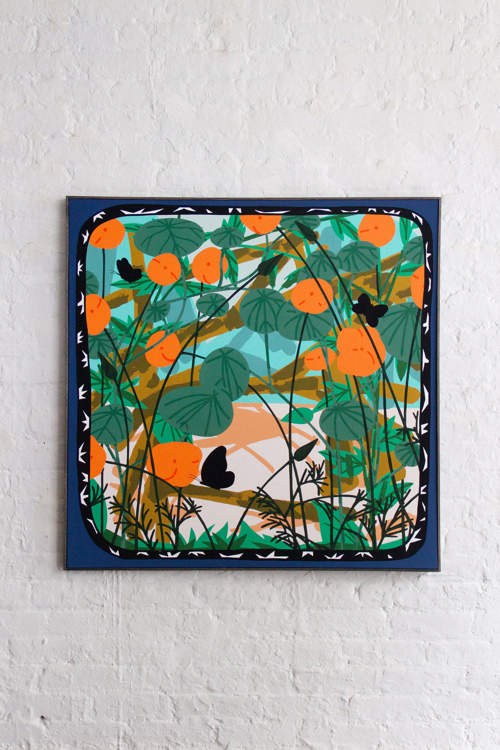 Painting by Eddie Perrote titled "Visions of Solitude" - 3.