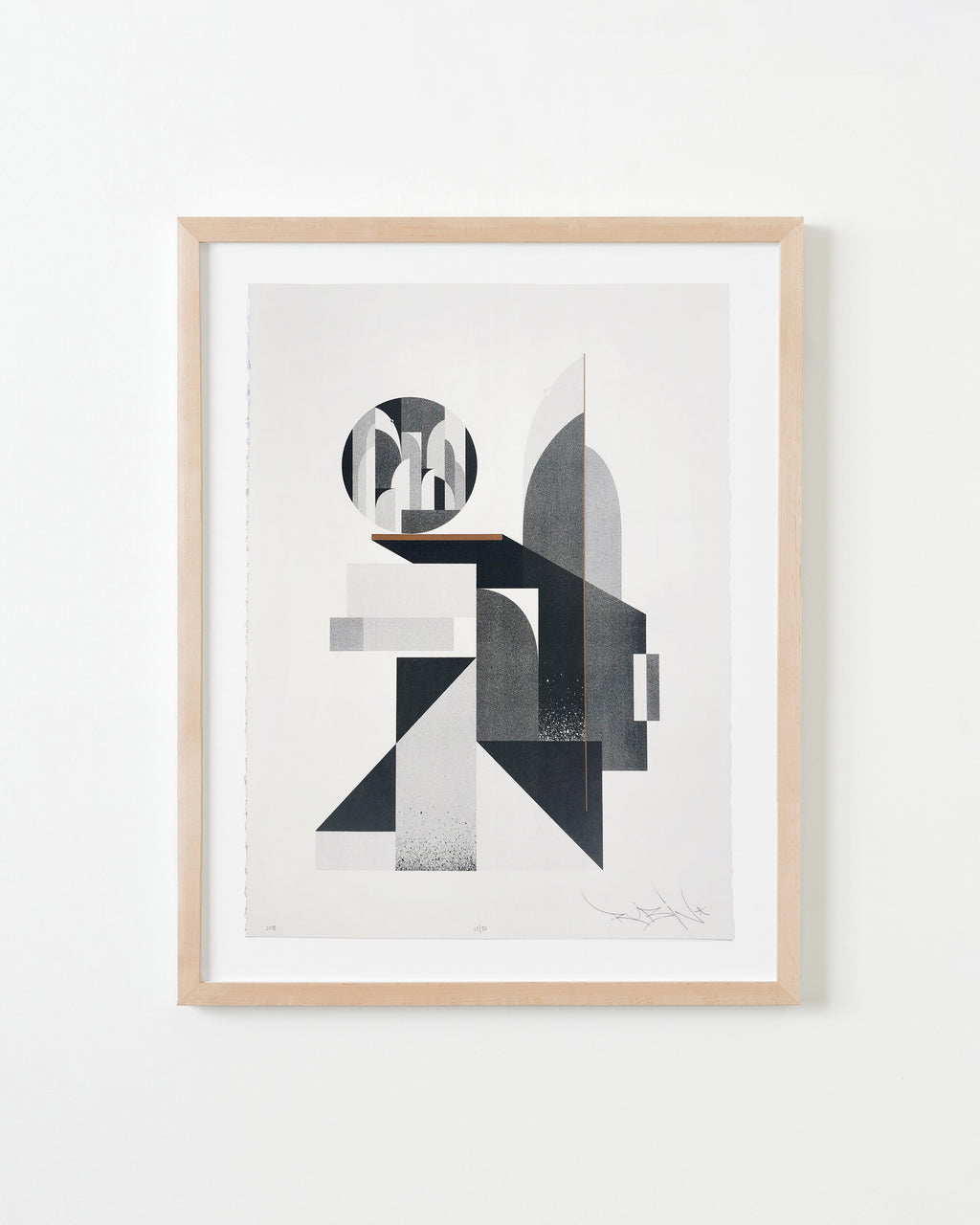 Print by Tony Sjöman titled "167 Madison Avenue (Day)" - 4.