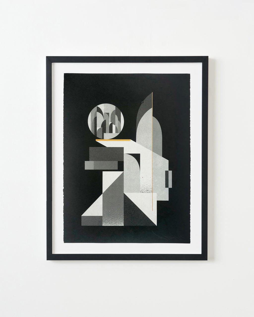 Print by Tony Sjöman titled "167 Madison Avenue (Night)" - 3.