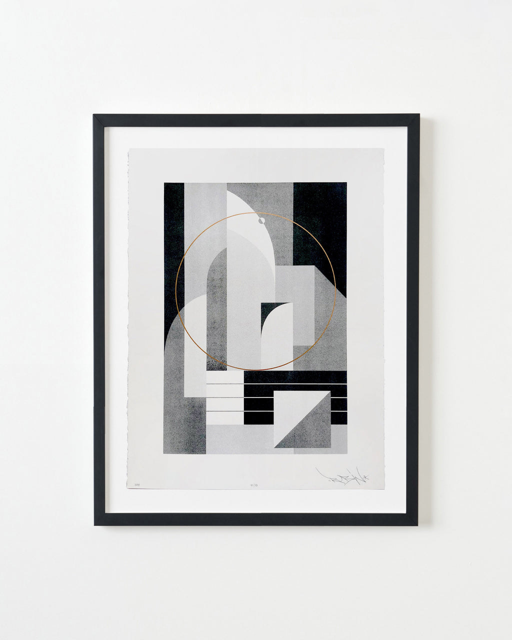 Print by Tony Sjöman titled "American Hotel (Day)" - 3.