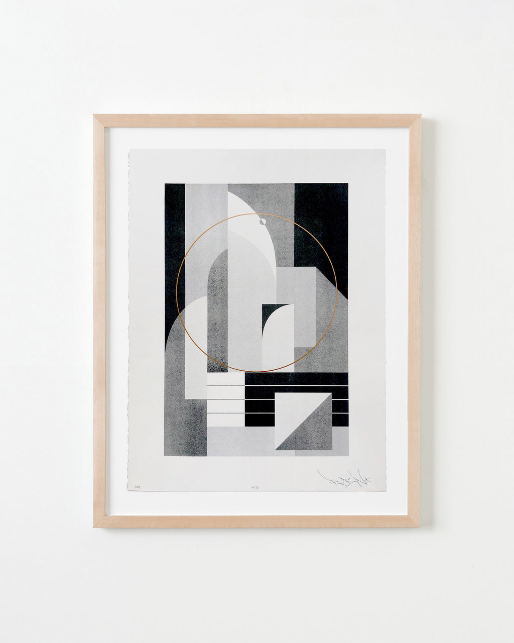 Print by Tony Sjöman titled "American Hotel (Day)" - 4.