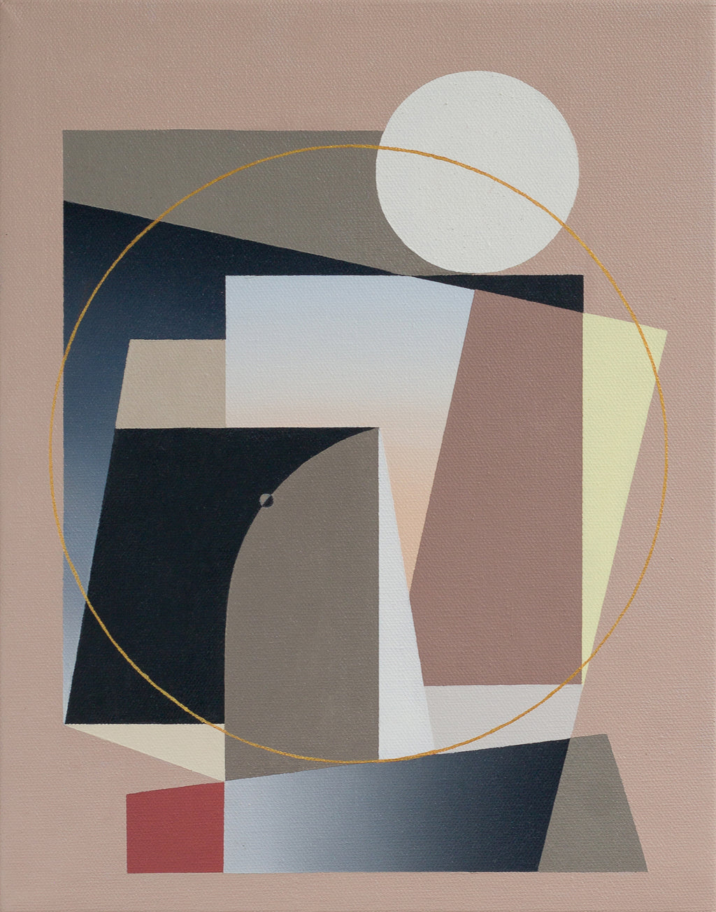 Painting by Tony Sjöman titled "Come The Dawn" - 2.