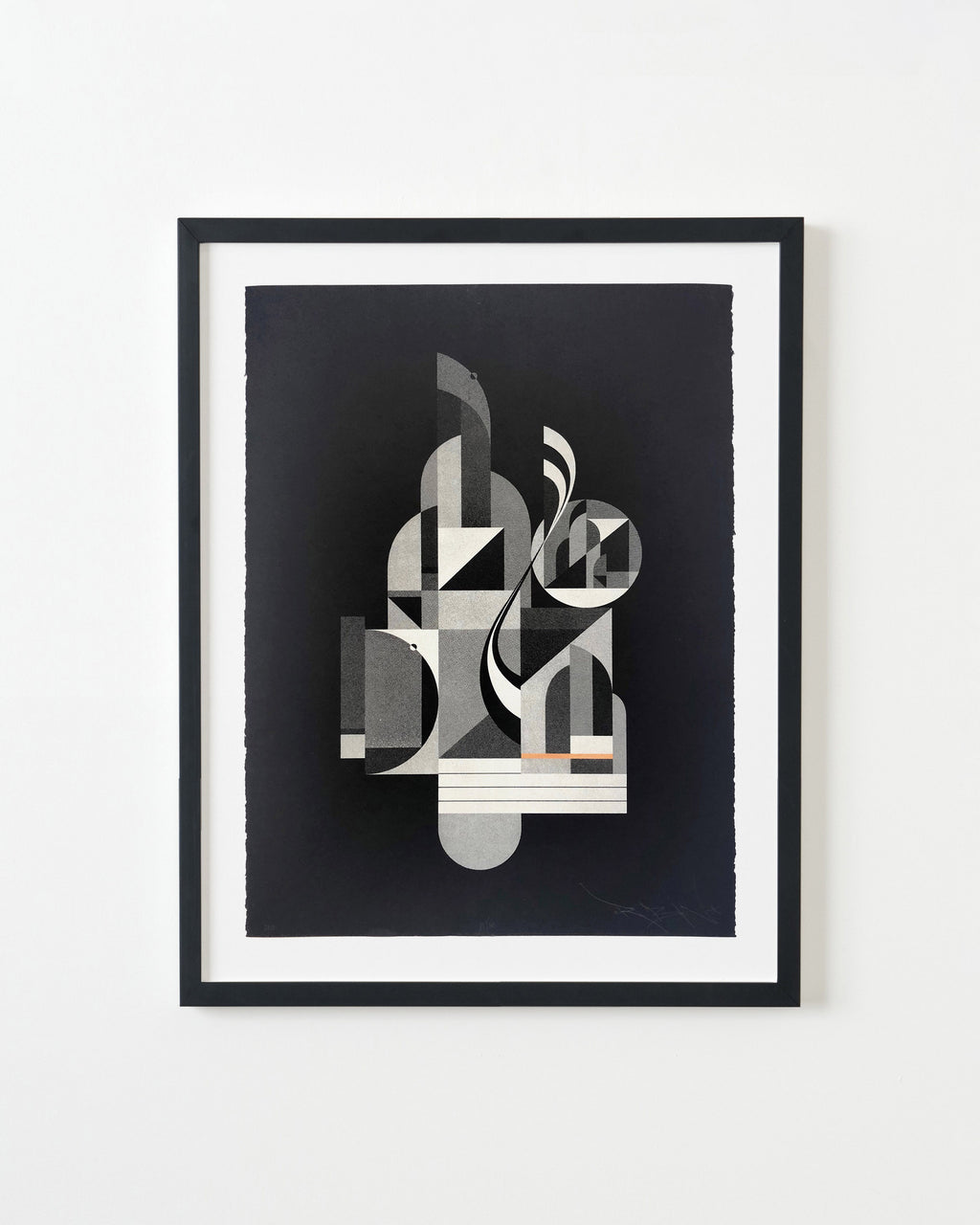 Print by Tony Sjöman titled "Dawn of Goodbye (Night)" - 3.