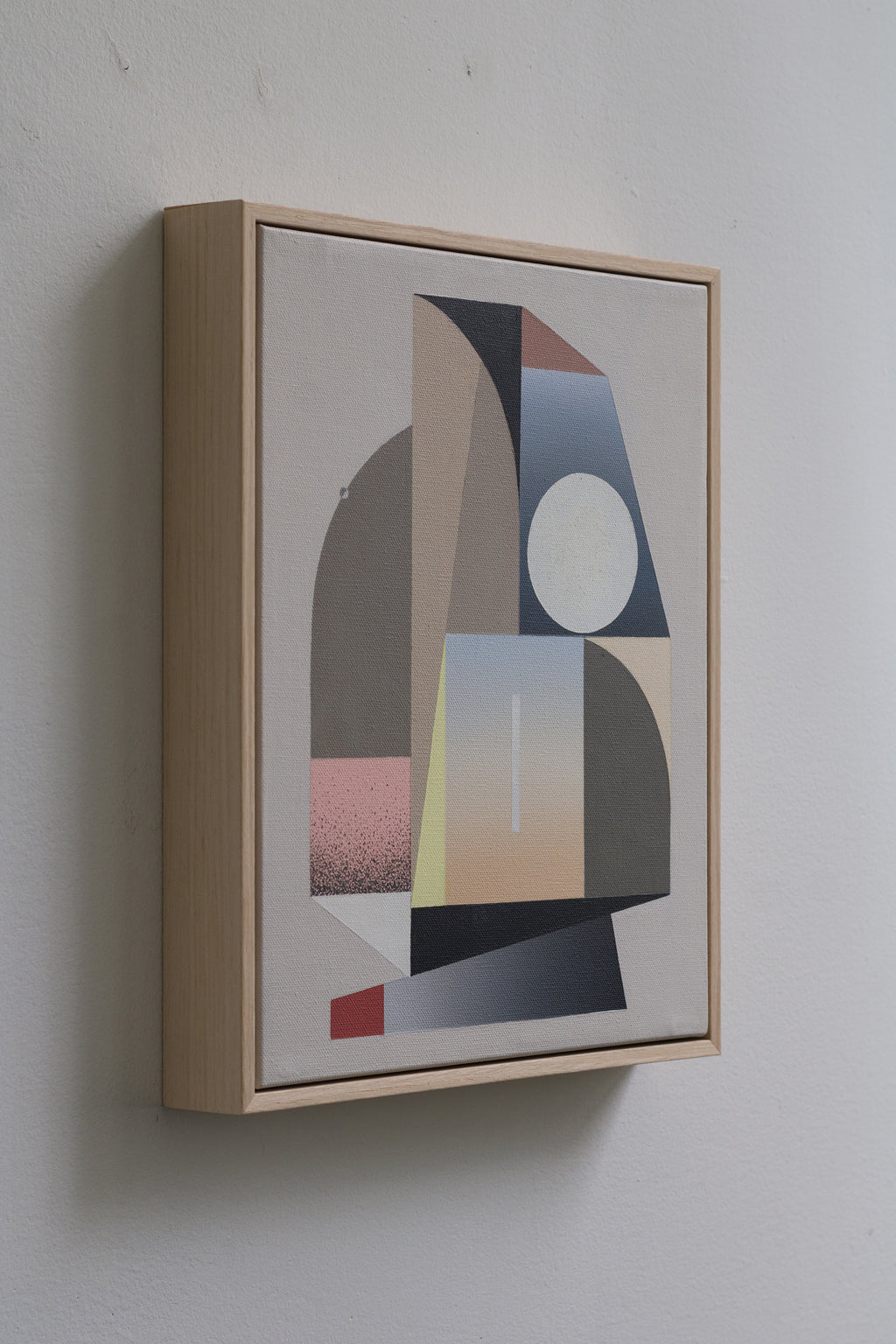 Painting by Tony Sjöman titled "Shadows of Monuments" - 3.