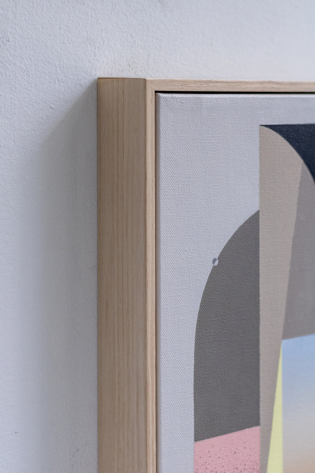 Painting by Tony Sjöman titled "Shadows of Monuments" - 4.