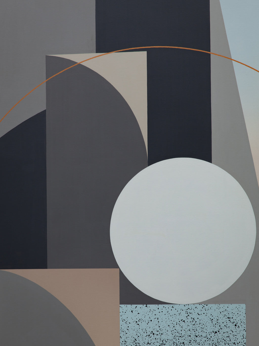 Painting by Tony Sjöman titled "Far Arden" - 6.