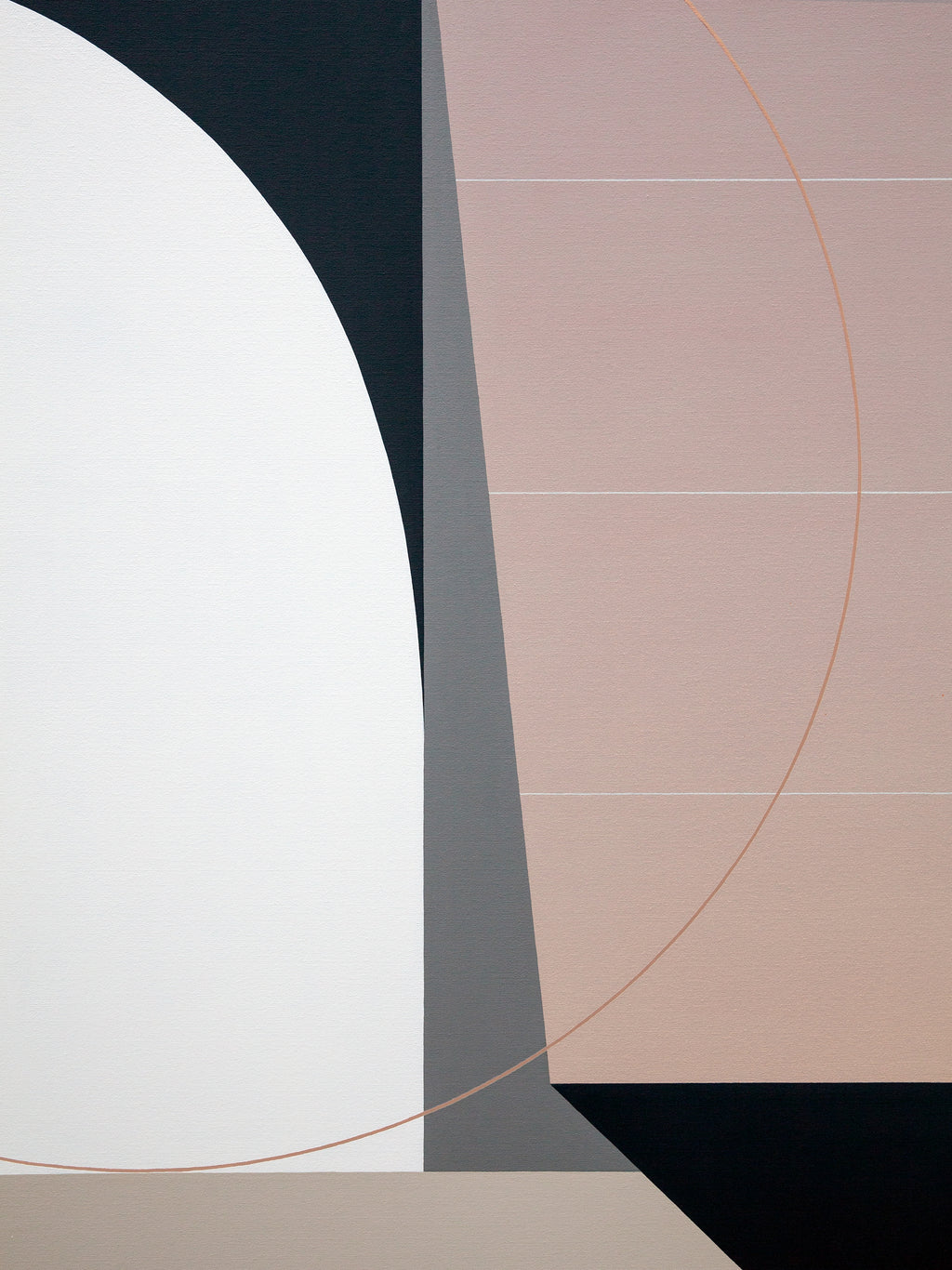 Painting by Tony Sjöman titled "The Source Index" - 3.