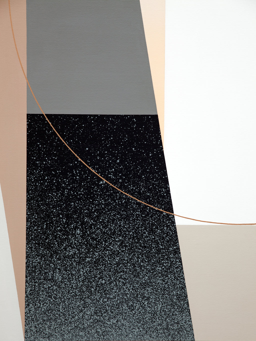 Painting by Tony Sjöman titled "The Source Index" - 4.