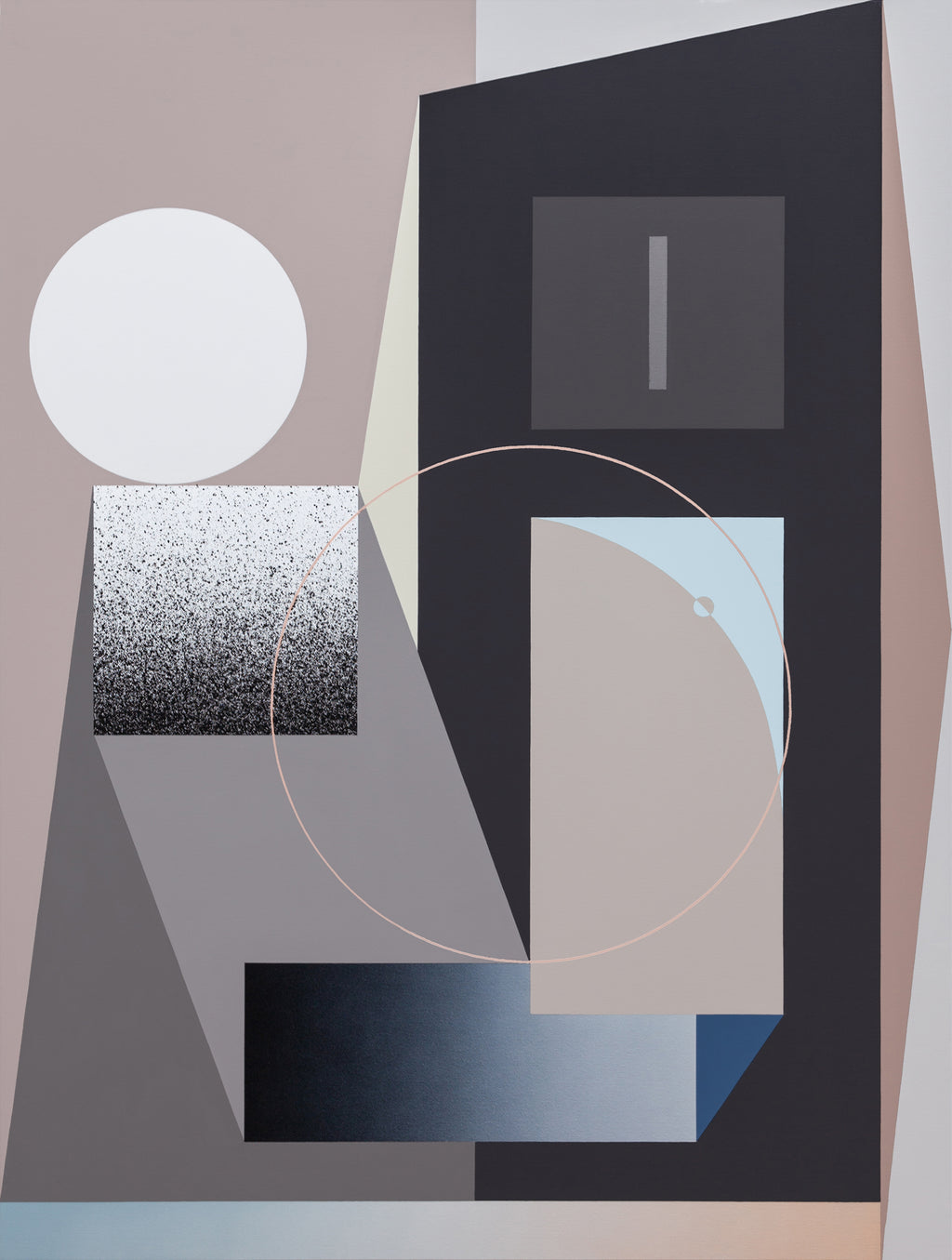 Painting by Tony Sjöman titled "Three Years" - 2.