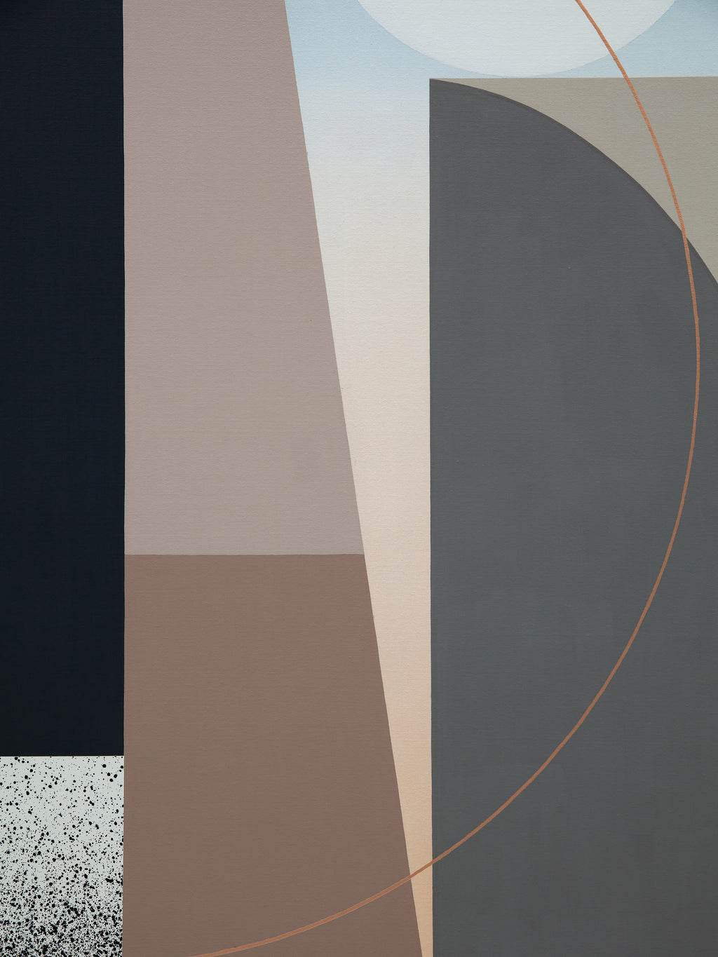 Painting by Tony Sjöman titled "Unmanifested" - 3.