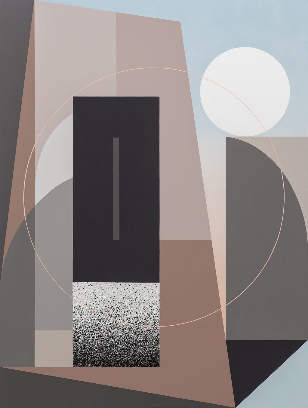 Painting by Tony Sjöman titled "Unmanifested" - 2.