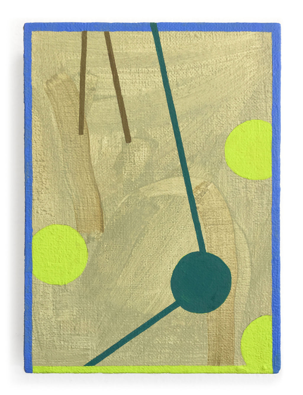 Painting by Jessica Simorte titled "Trying" - 2.
