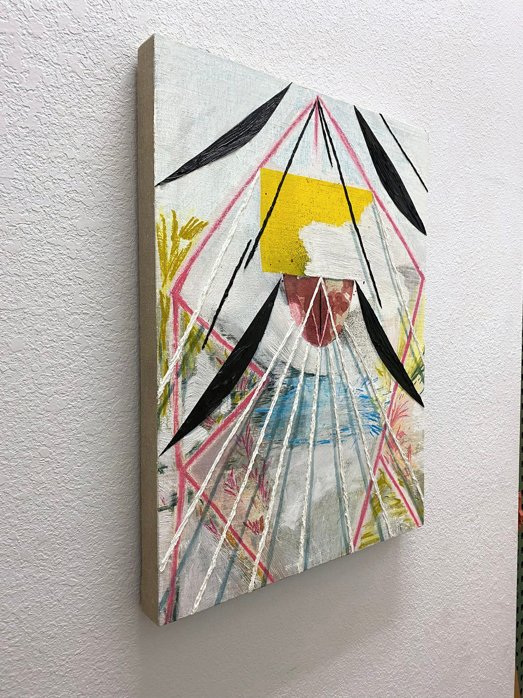 Painting by Tyler Scheidt titled "Introduction" - 4.