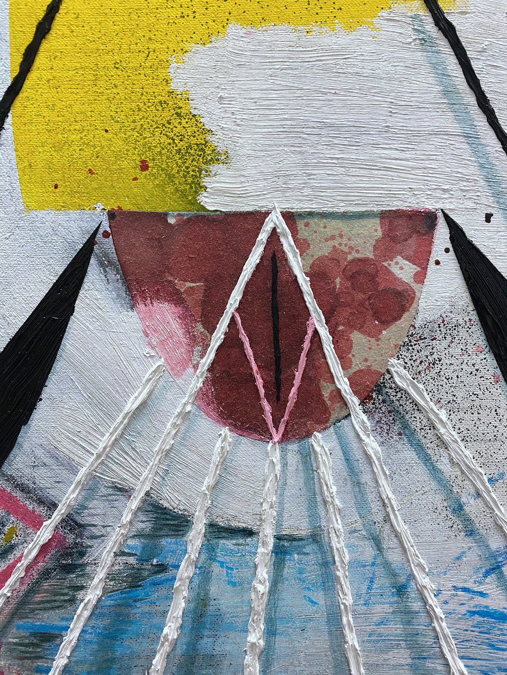 Painting by Tyler Scheidt titled "Introduction" - 5.