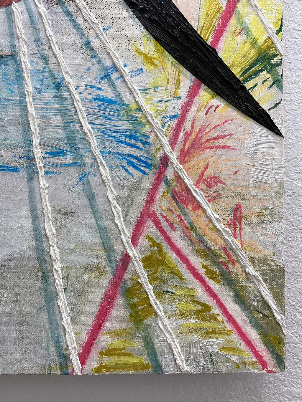 Painting by Tyler Scheidt titled "Introduction" - 7.