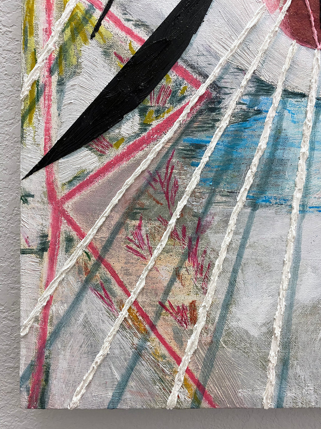 Painting by Tyler Scheidt titled "Introduction" - 8.