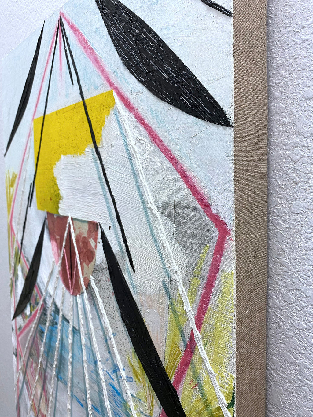 Painting by Tyler Scheidt titled "Introduction" - 10.