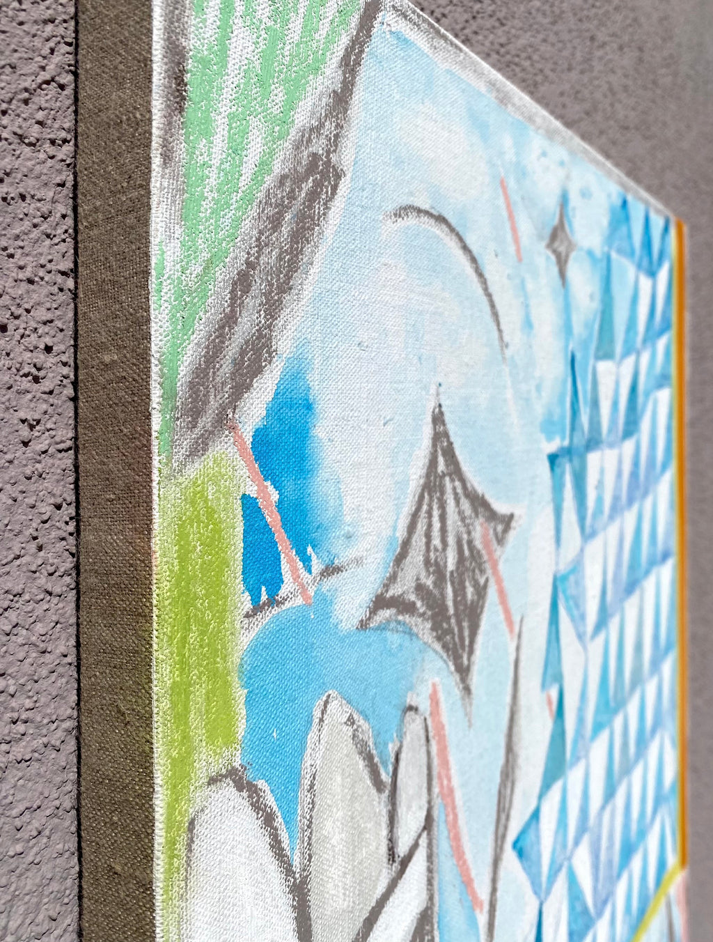 Painting by Tyler Scheidt titled "Morning Sun" - 4.