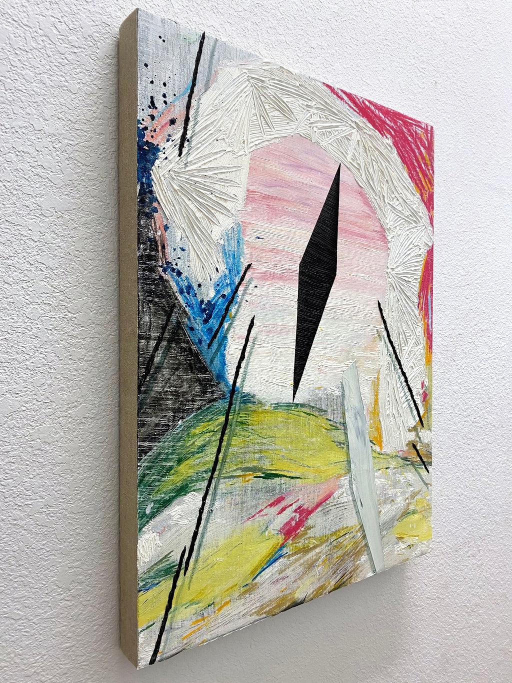 Painting by Tyler Scheidt titled "Portal II" - 4.