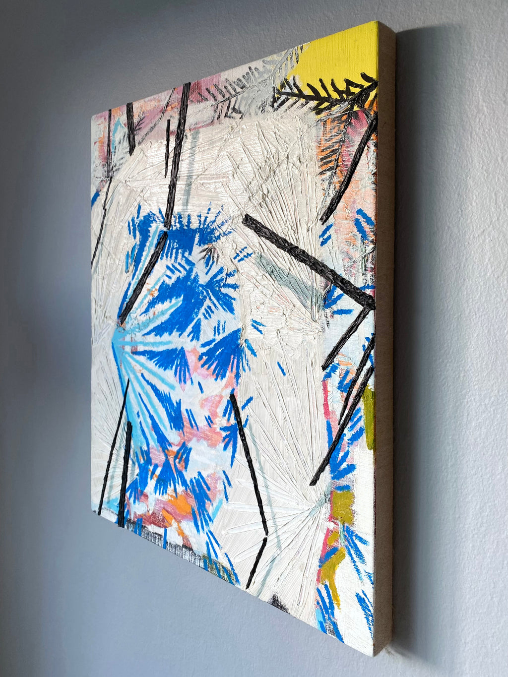 Painting by Tyler Scheidt titled "Portal" - 3.