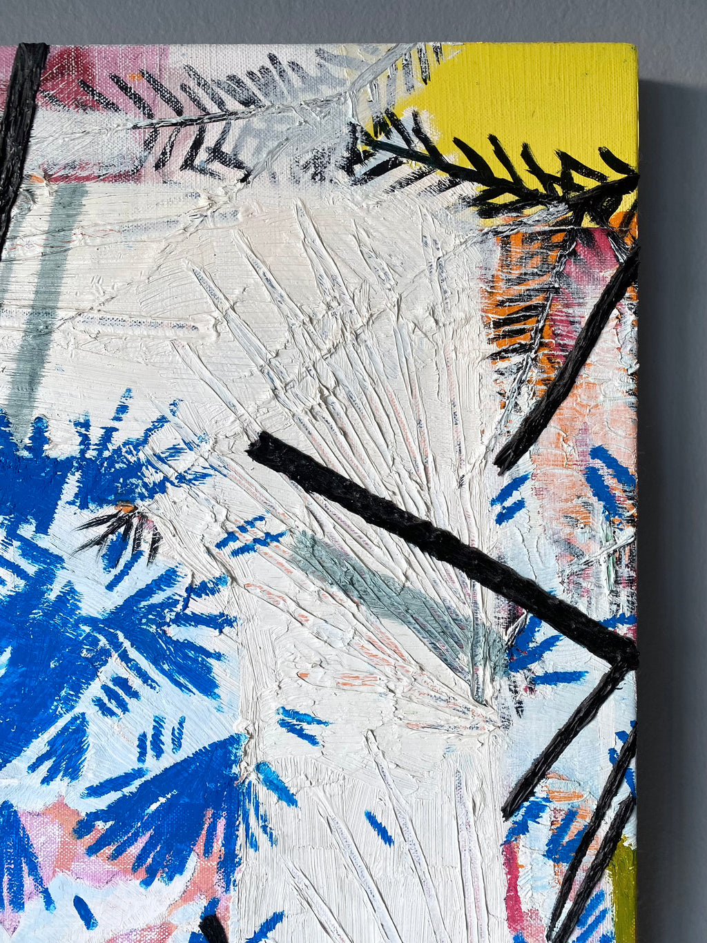 Painting by Tyler Scheidt titled "Portal" - 4.