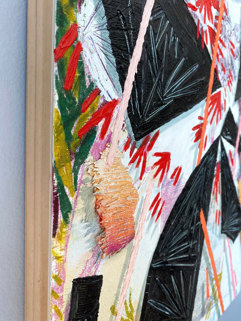Painting by Tyler Scheidt titled "Prism" - 7.