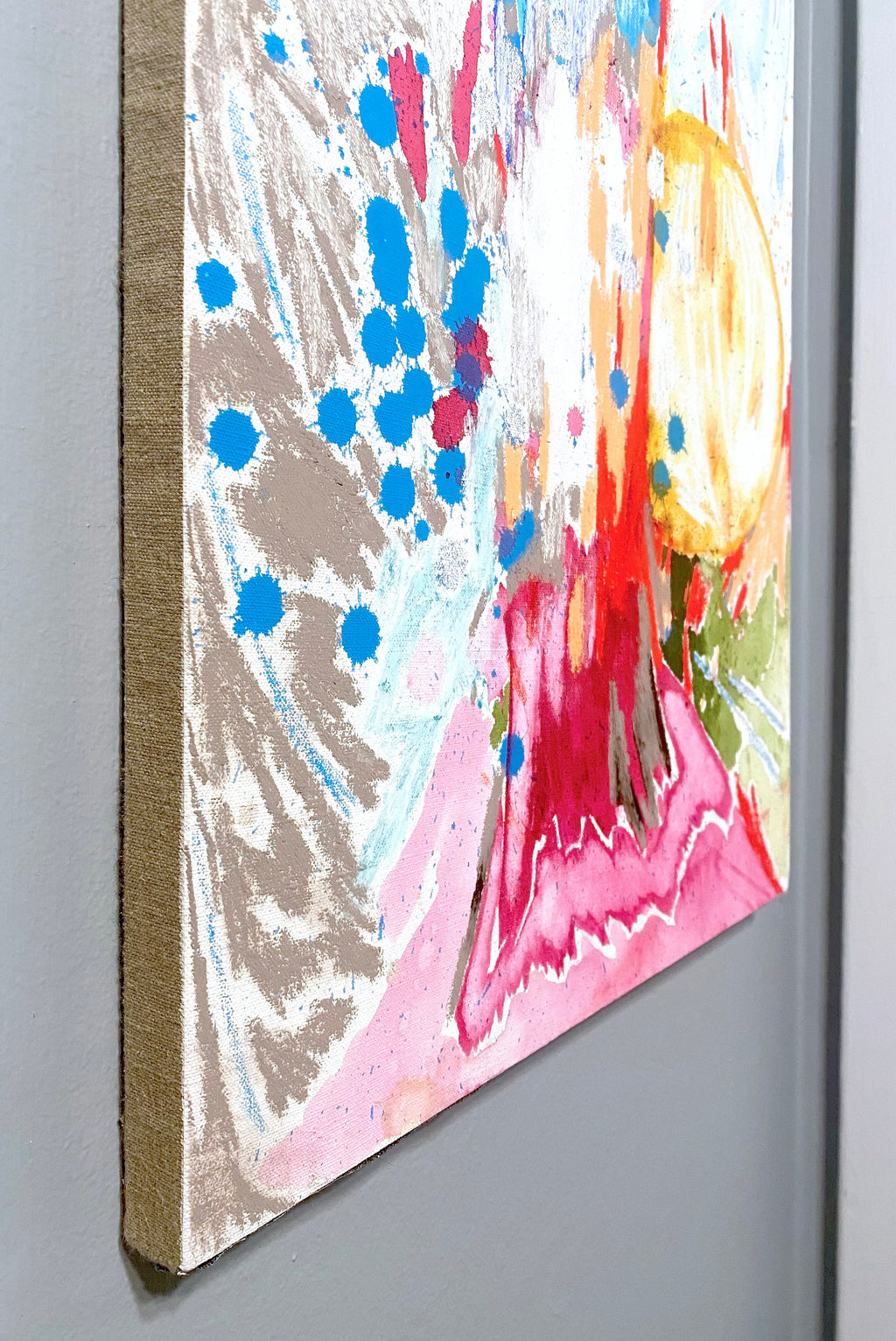 Painting by Tyler Scheidt titled "Rip Tide" - 4.