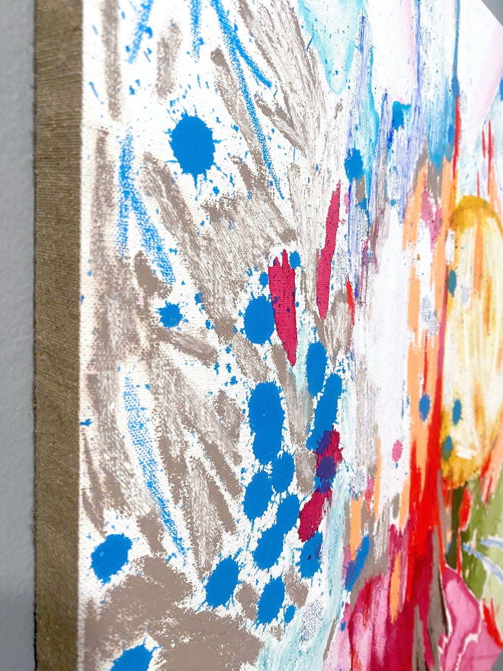 Painting by Tyler Scheidt titled "Rip Tide" - 5.