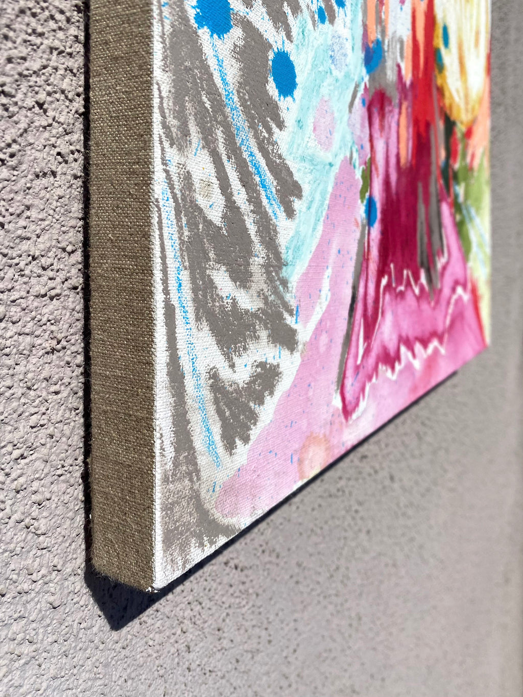 Painting by Tyler Scheidt titled "Rip Tide" - 7.