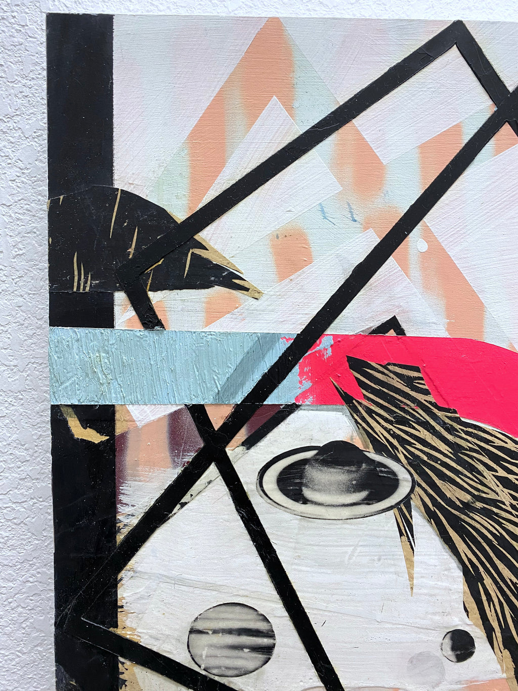 Painting by Tyler Scheidt titled "Spaced" - 5.