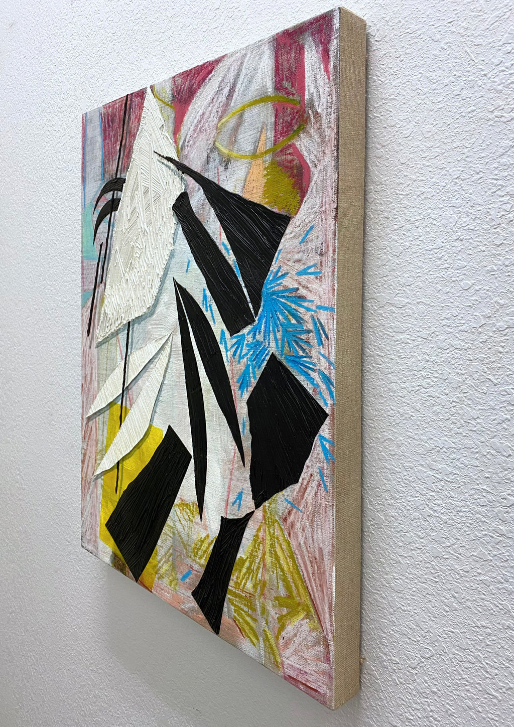 Painting by Tyler Scheidt titled "The Garden" - 3.