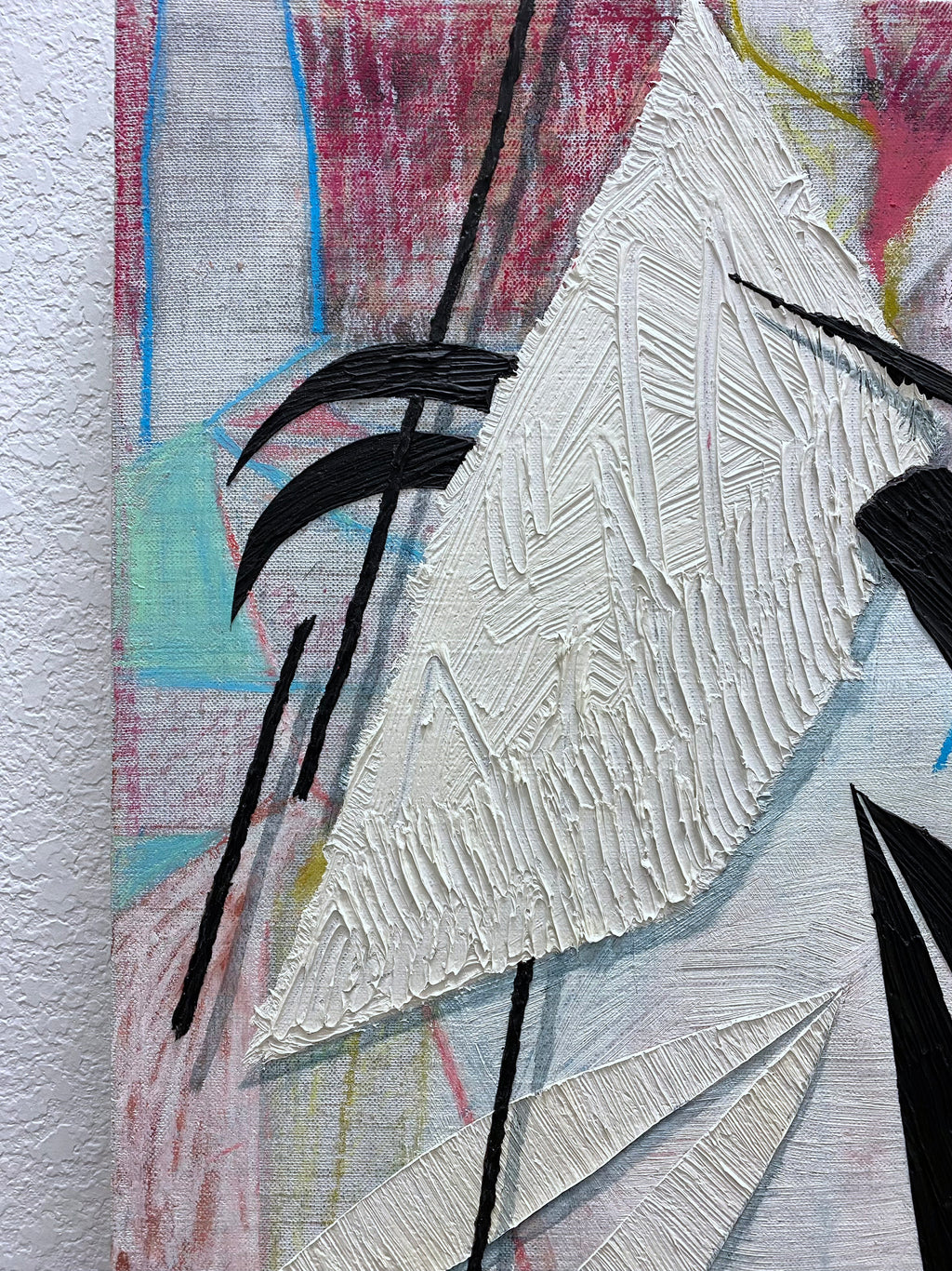 Painting by Tyler Scheidt titled "The Garden" - 4.