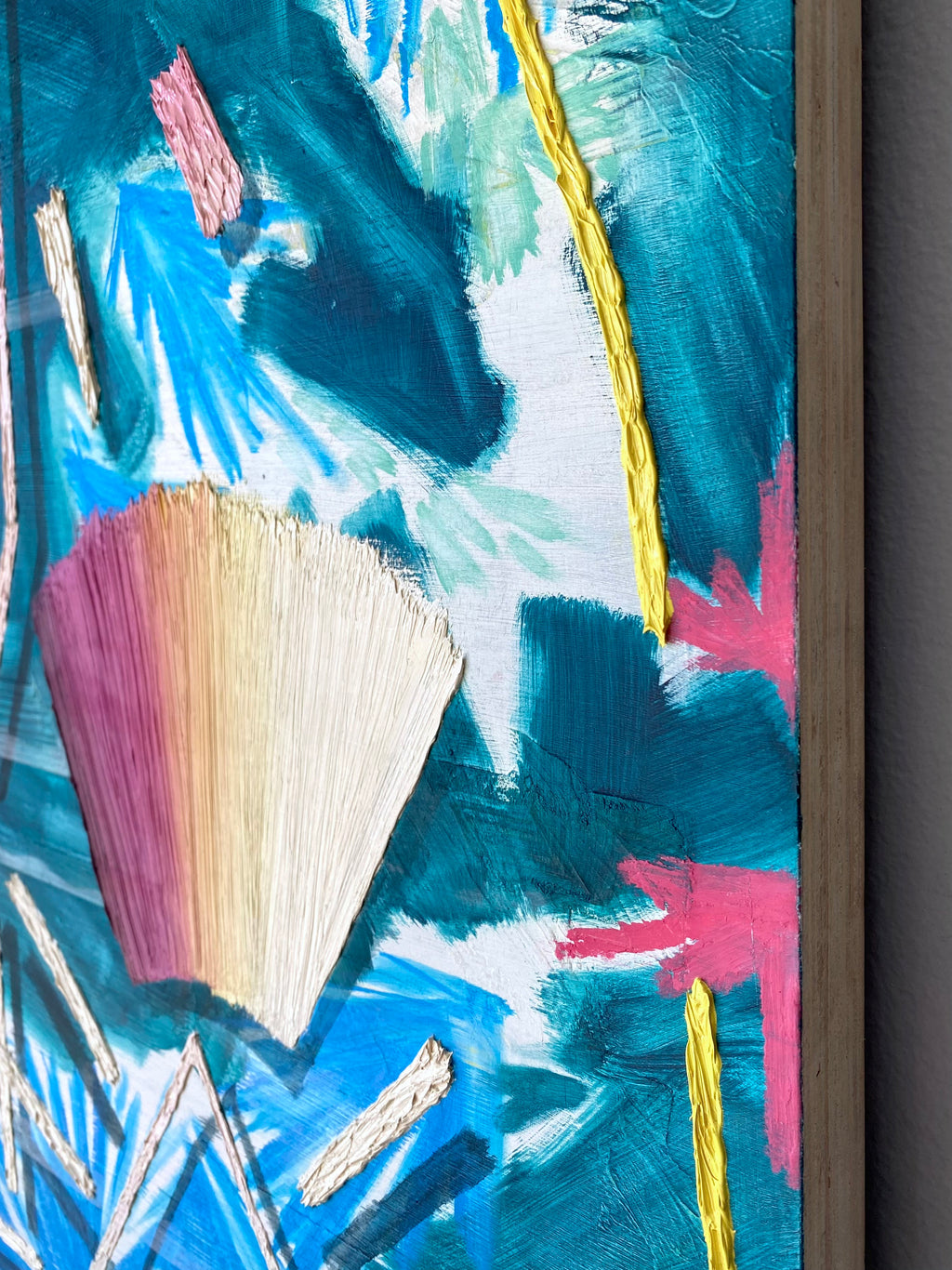 Painting by Tyler Scheidt titled "Tides" - 4.