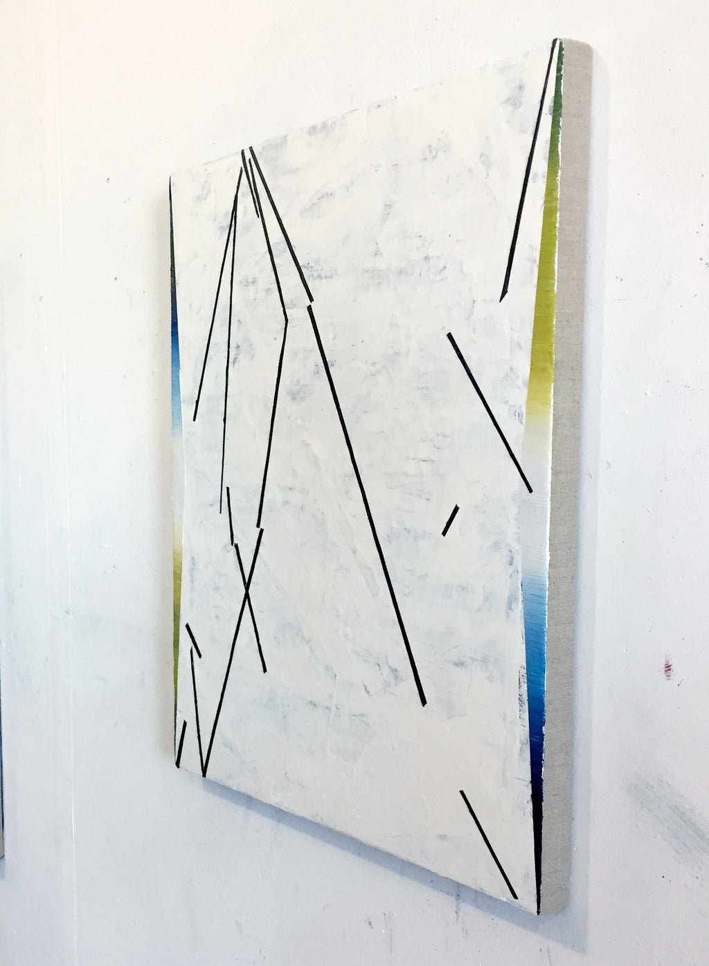 Painting by Tyler Scheidt titled "Transitions" - 3.