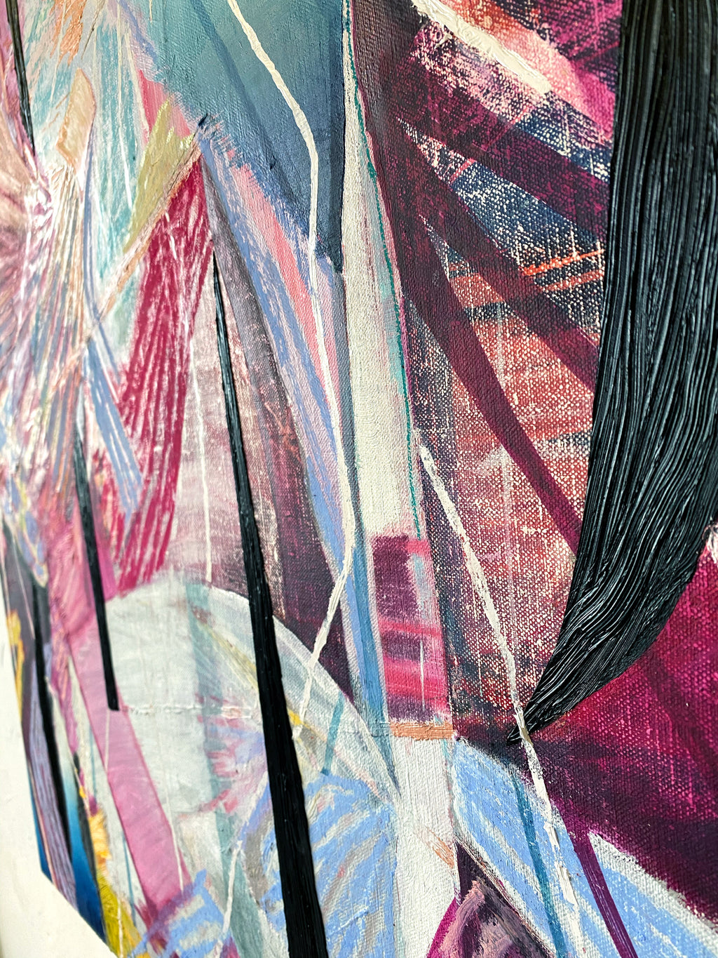 Painting by Tyler Scheidt titled "Lantern" - 4.