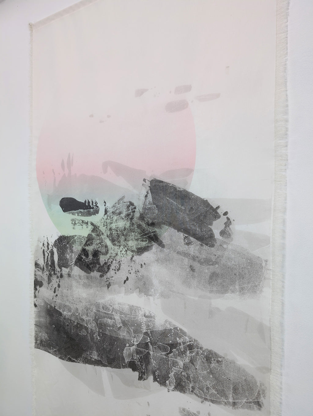 Print by Keiko Kamata titled "Littoral 3" - 4.