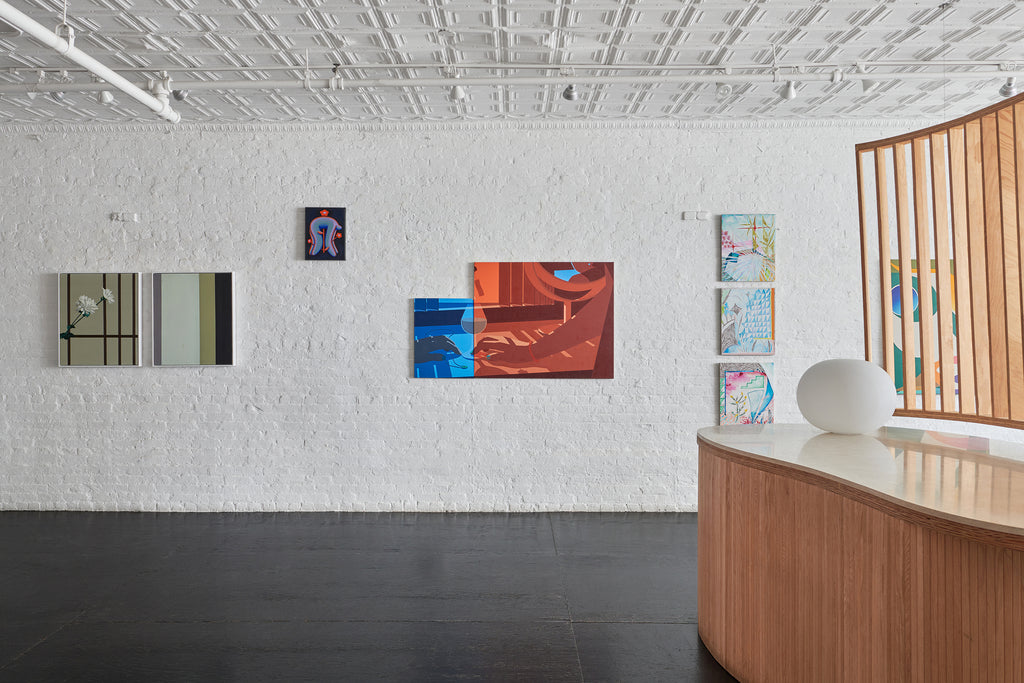 Painting by Bryce Anderson titled "Untitled (Chrysanthemums)" - 5.