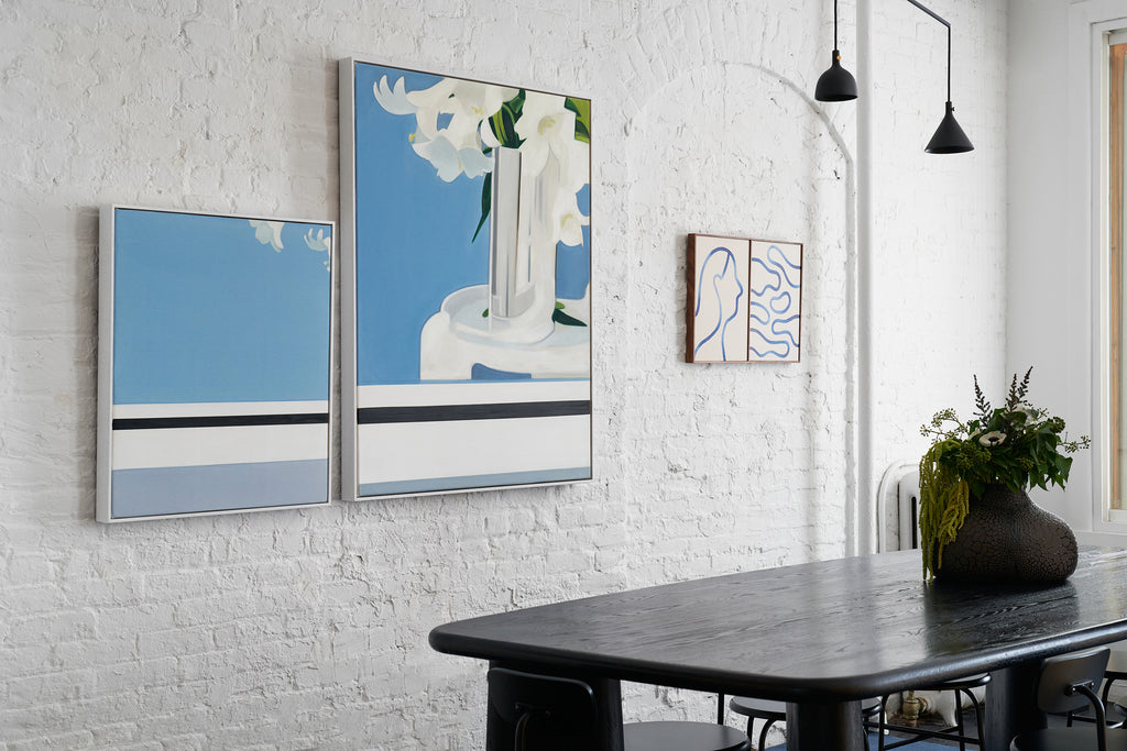 Painting by Bryce Anderson titled "Untitled (Lilies)" - 5.