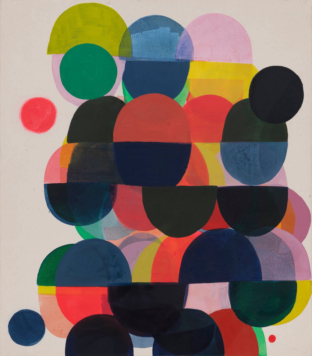 Painting by Vicki Sher titled "Return to a Place" - 2.