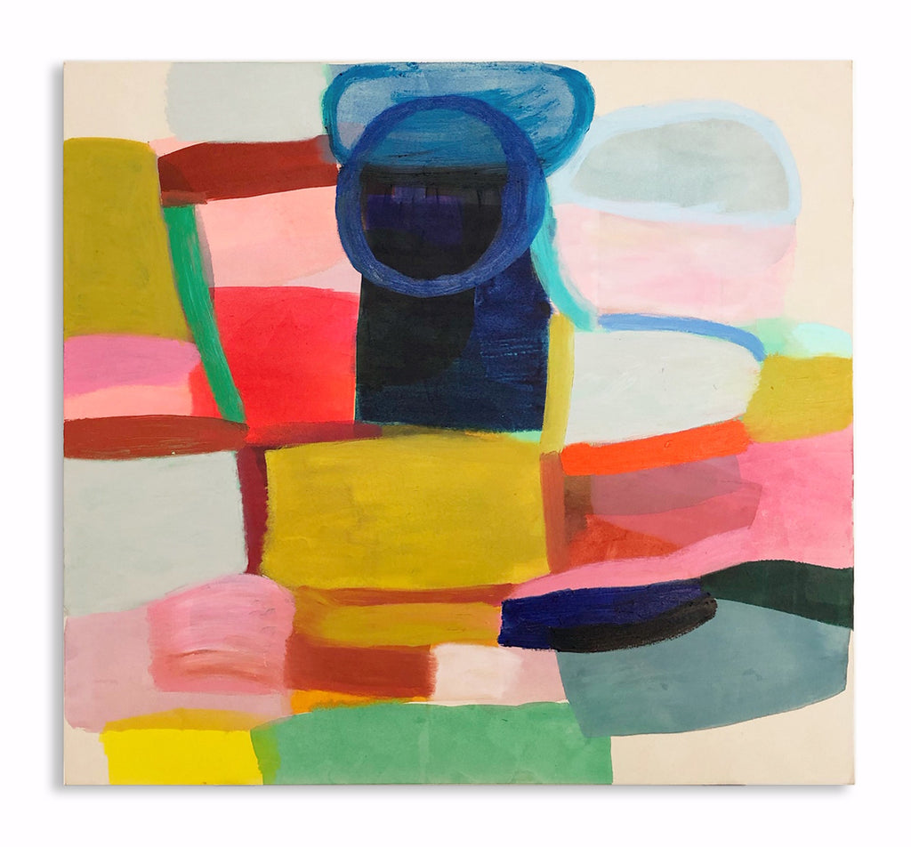 Painting by Vicki Sher titled "Blue Moon" - 2.