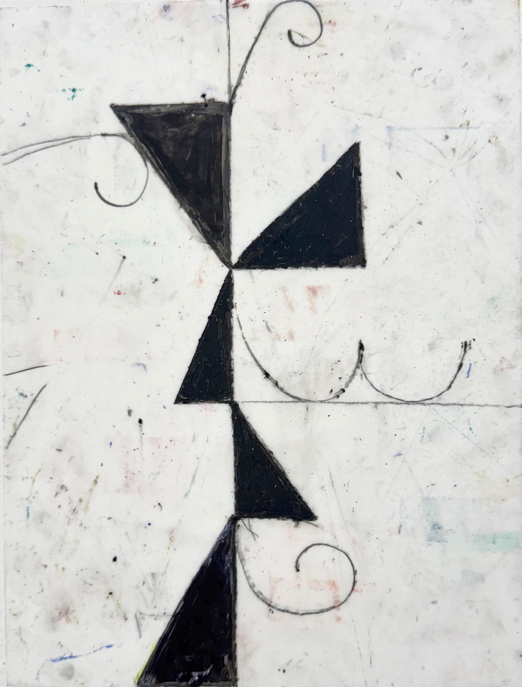 Drawing by Vicki Sher titled "Drafting Film #63" - 2.