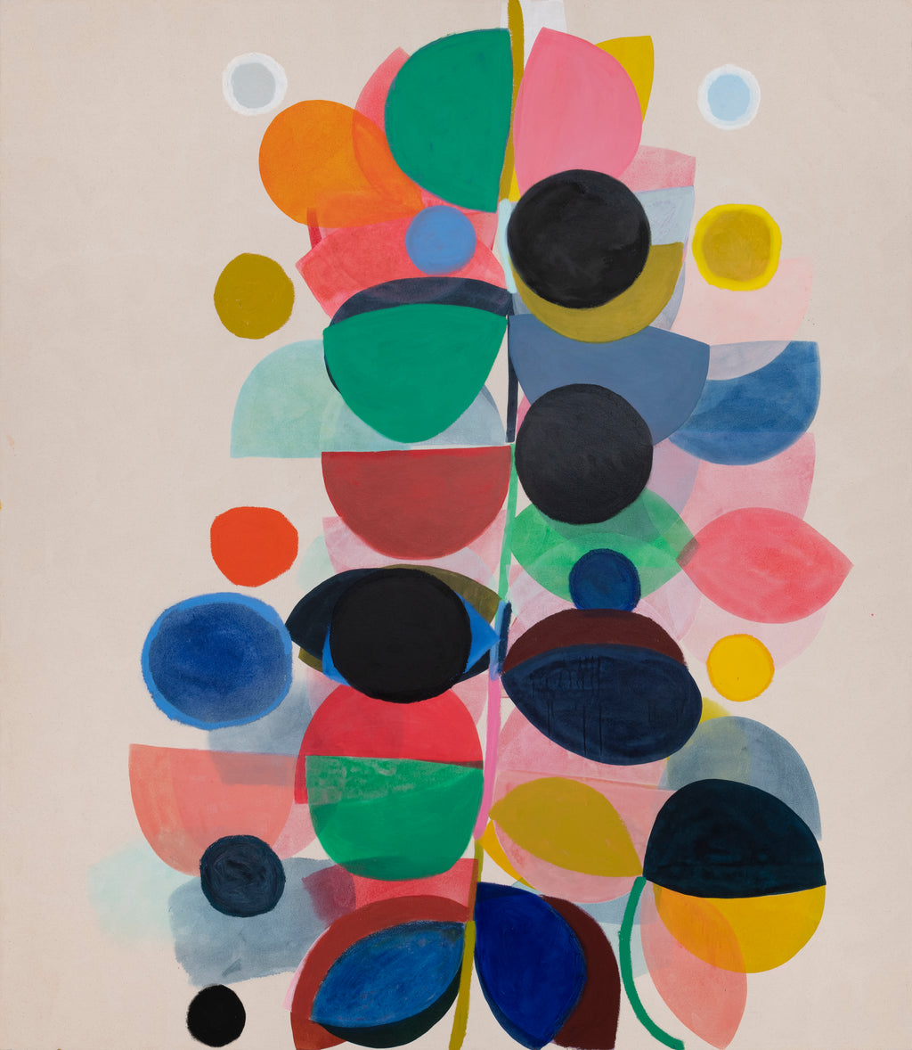 Painting by Vicki Sher titled "Evergreen" - 2.