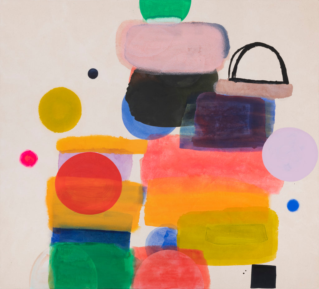 Painting by Vicki Sher titled "Many Moons" - 2.