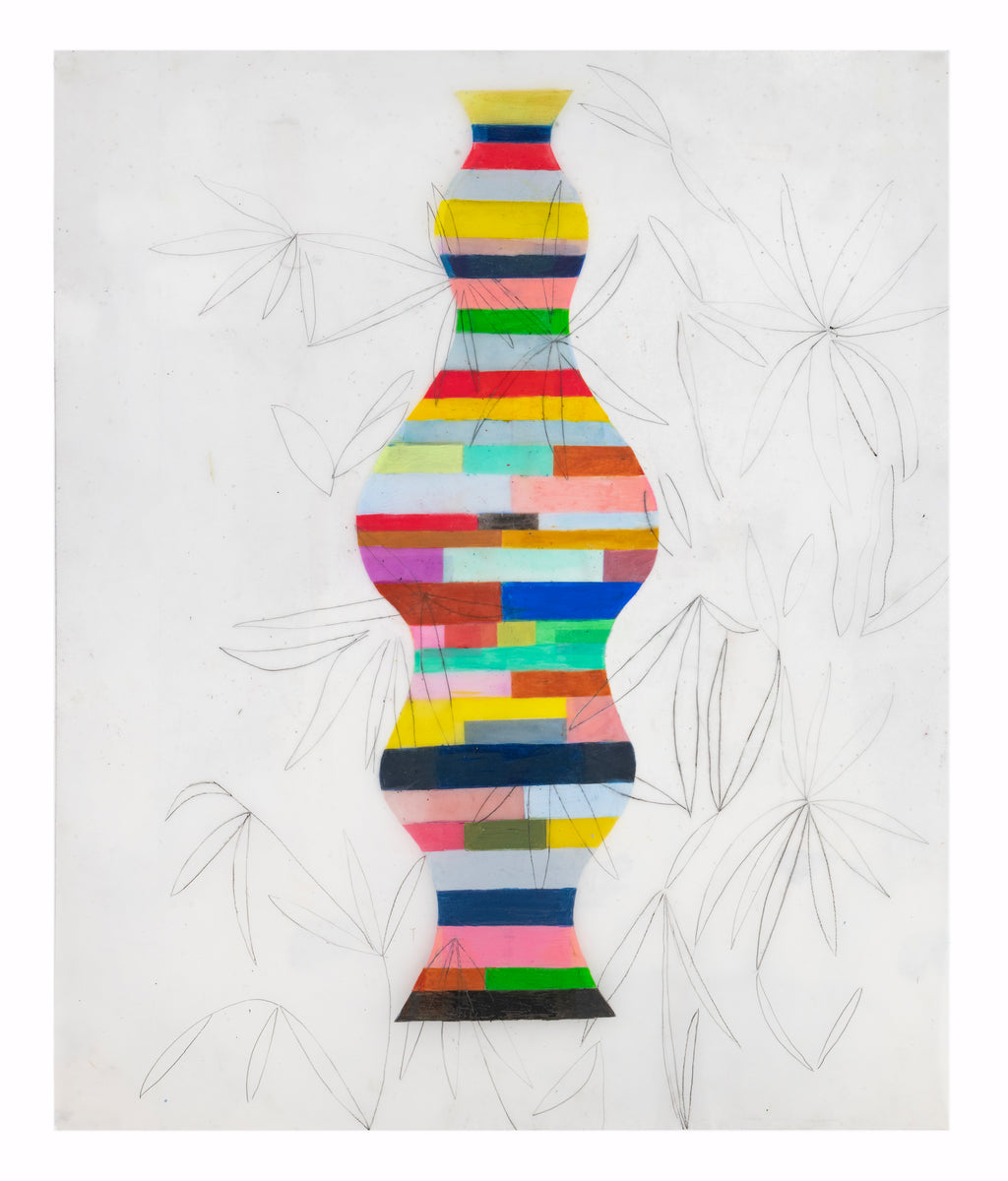 Painting by Vicki Sher titled "Offer" - 2.