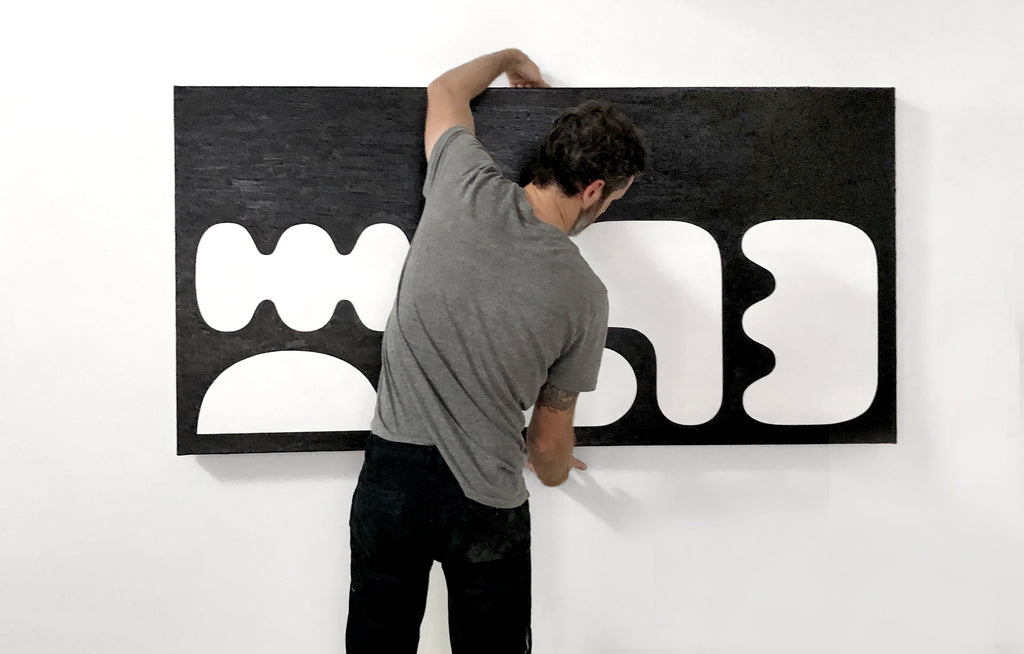 Painting by Dan Covert titled "Wait" - 4.