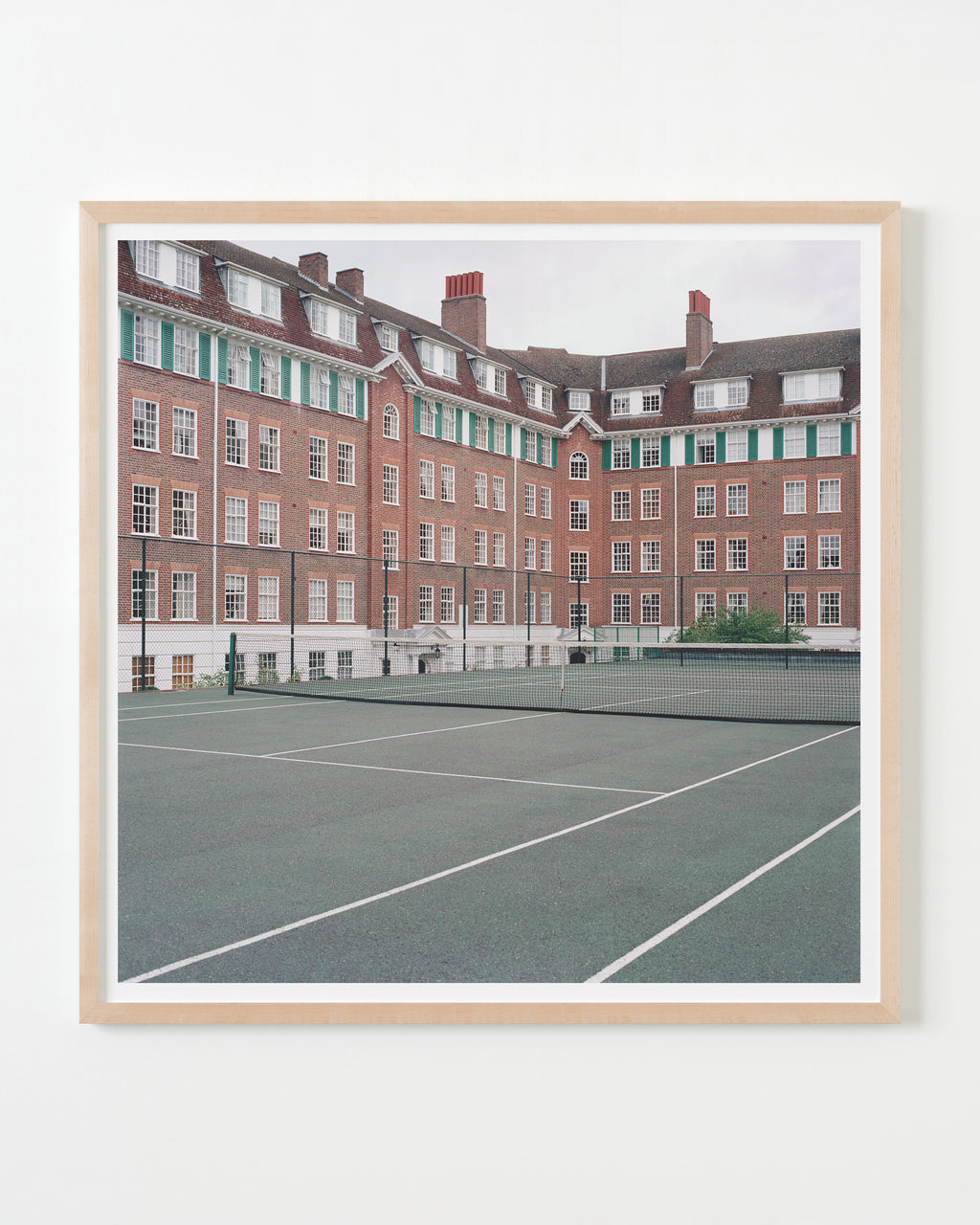 Photography by Ward Roberts titled "court 1 - london 2009" - 4.