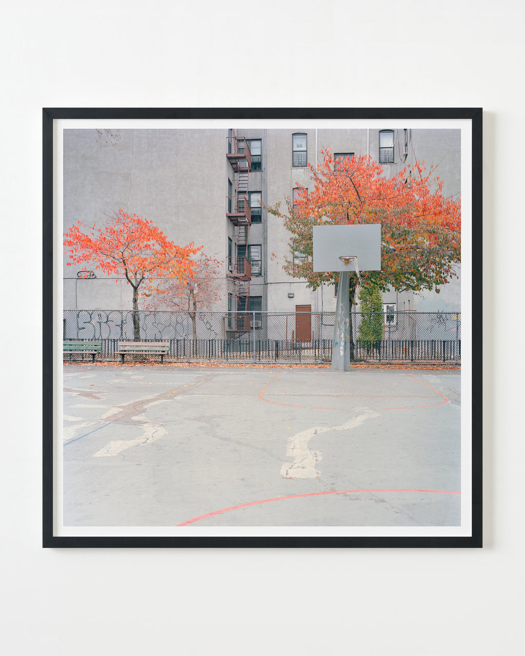 Photography by Ward Roberts titled "court 1 - new york 2013" - 3.