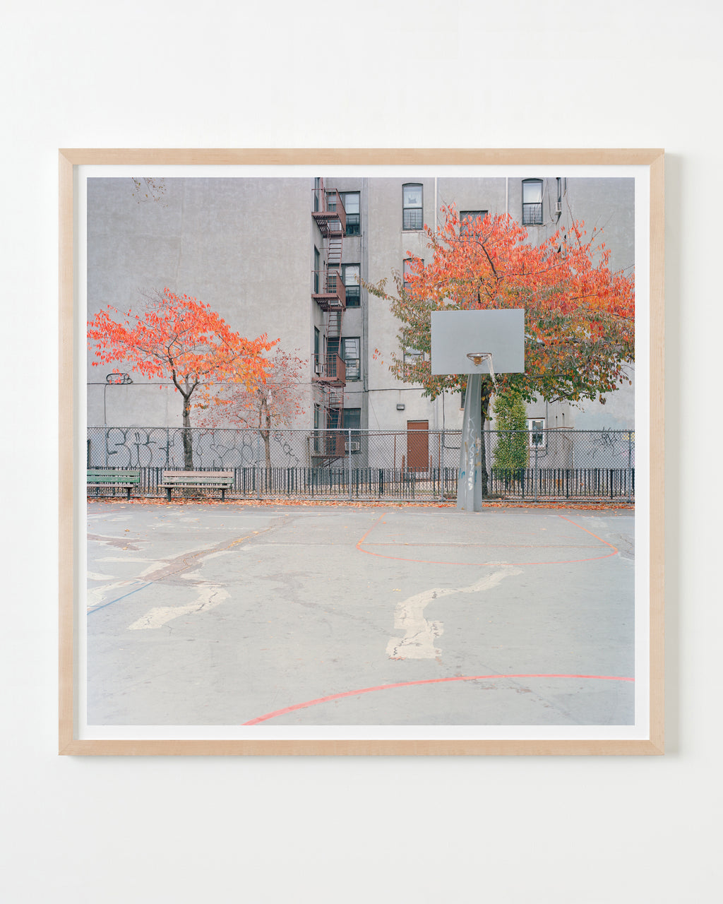 Photography by Ward Roberts titled "court 1 - new york 2013" - 4.