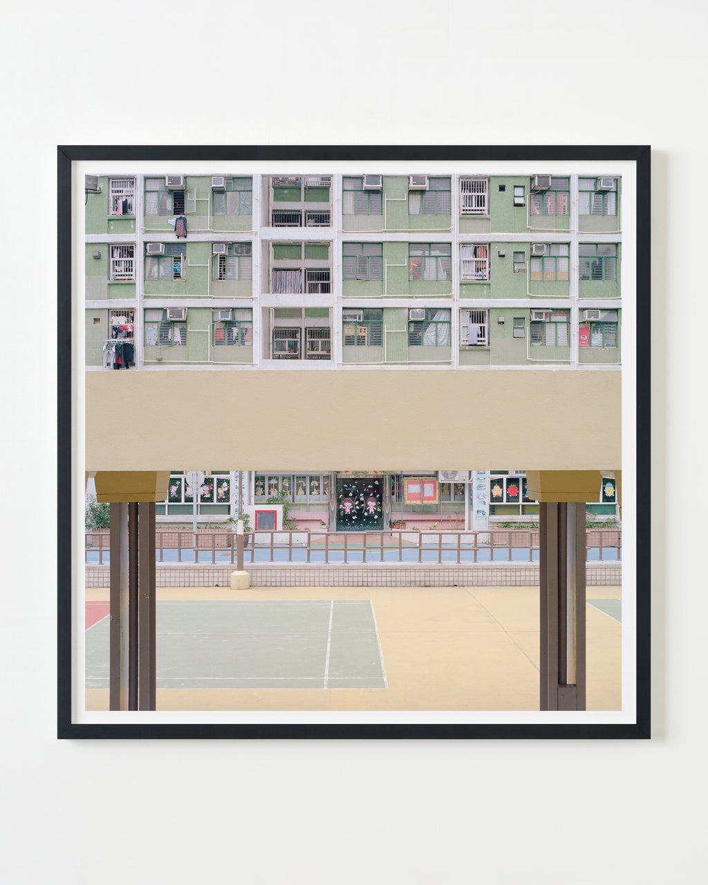 Photography by Ward Roberts titled "court 32 - hong kong 2016" - 3.
