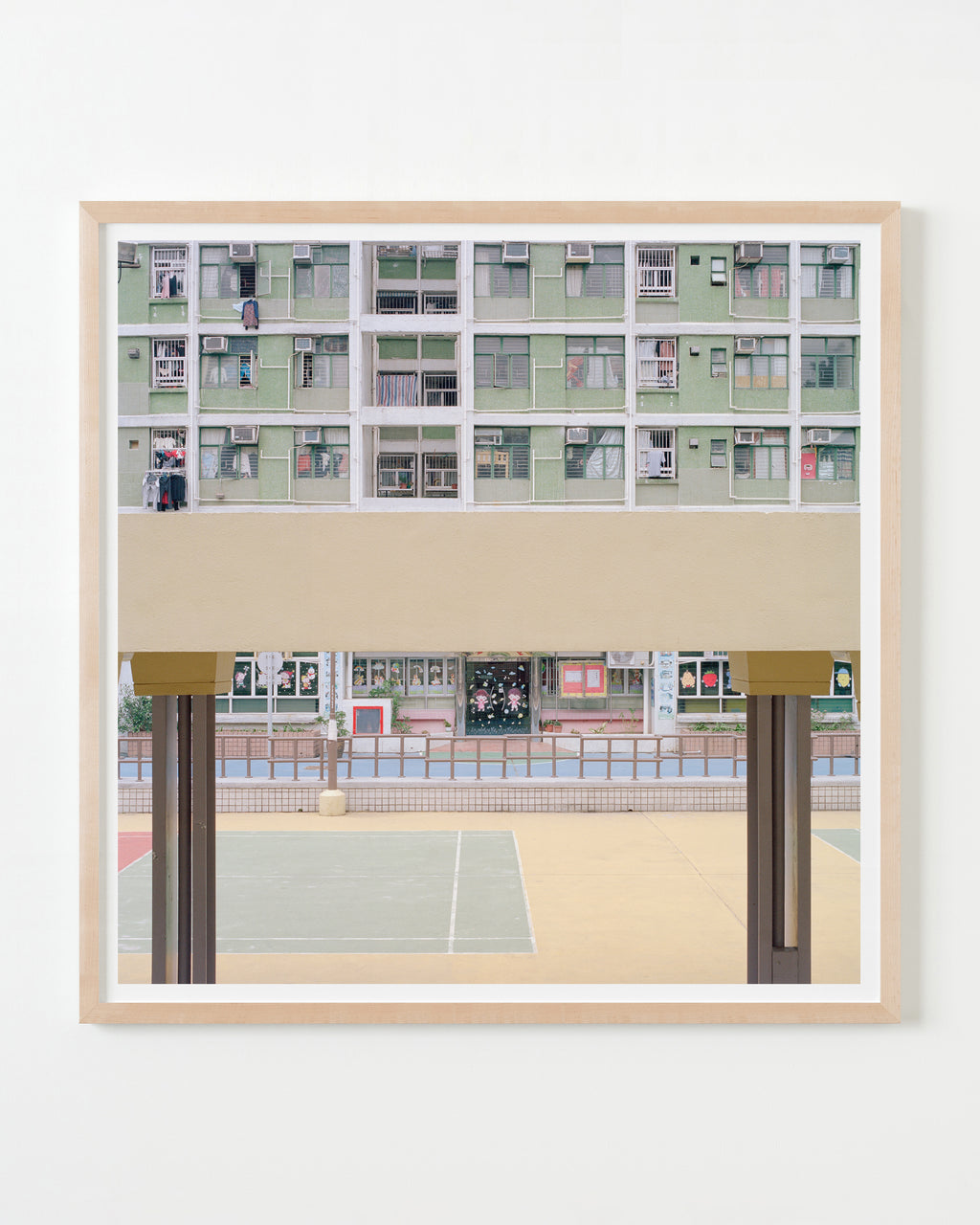 Photography by Ward Roberts titled "court 32 - hong kong 2016" - 4.